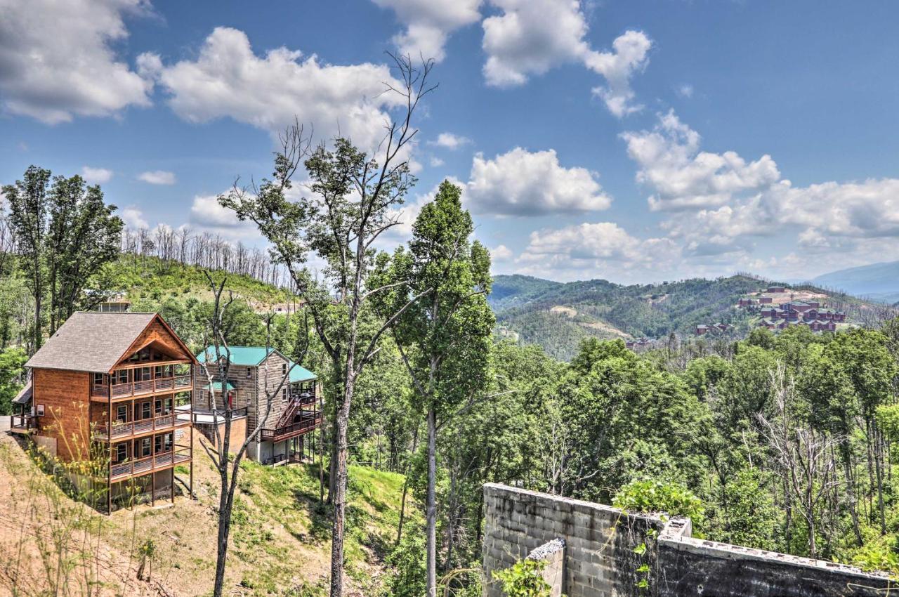 Modern Cabin With Hot Tub And Game Room In Gatlinburg! מראה חיצוני תמונה